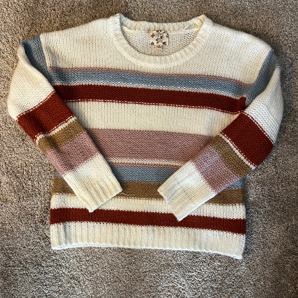 Hippie Rose Striped Sweater